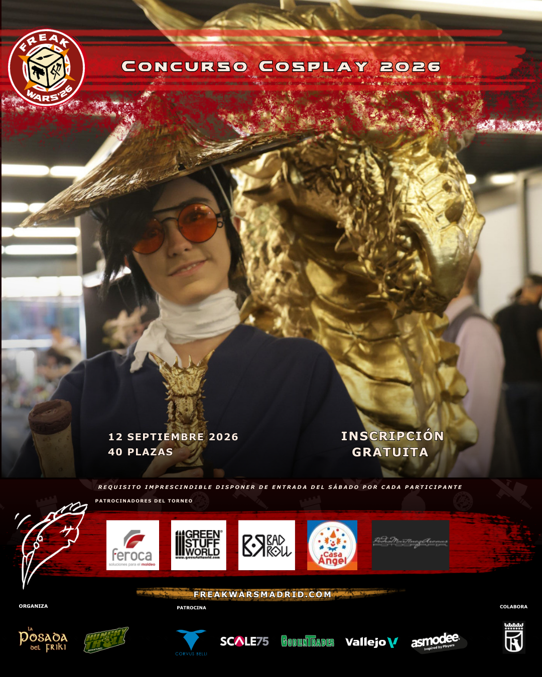 Concurso de Cosplay FW '26