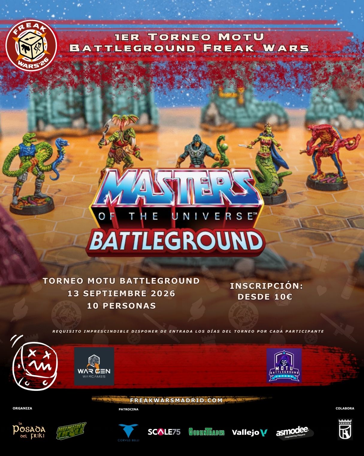 I Torneo MotU Battleground Freak Wars