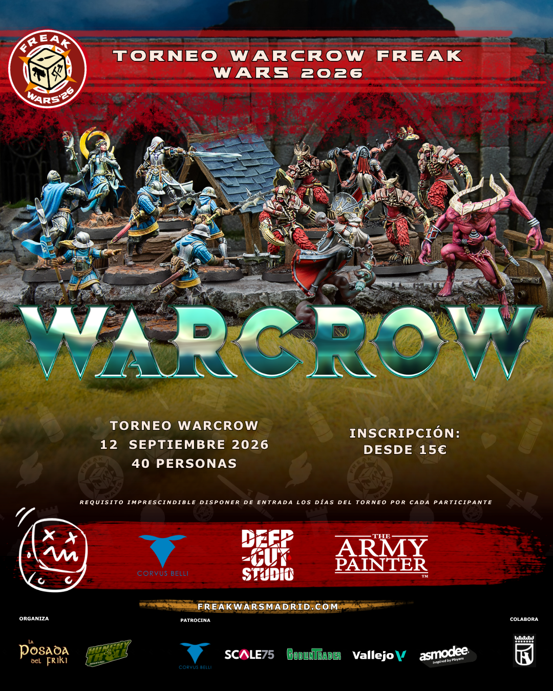 Torneo Warcrow Freak Wars 2026