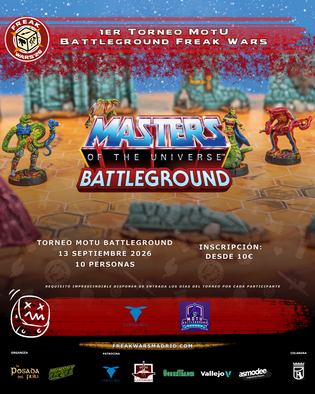 1er Torneo MotU Battleground Freak Wars