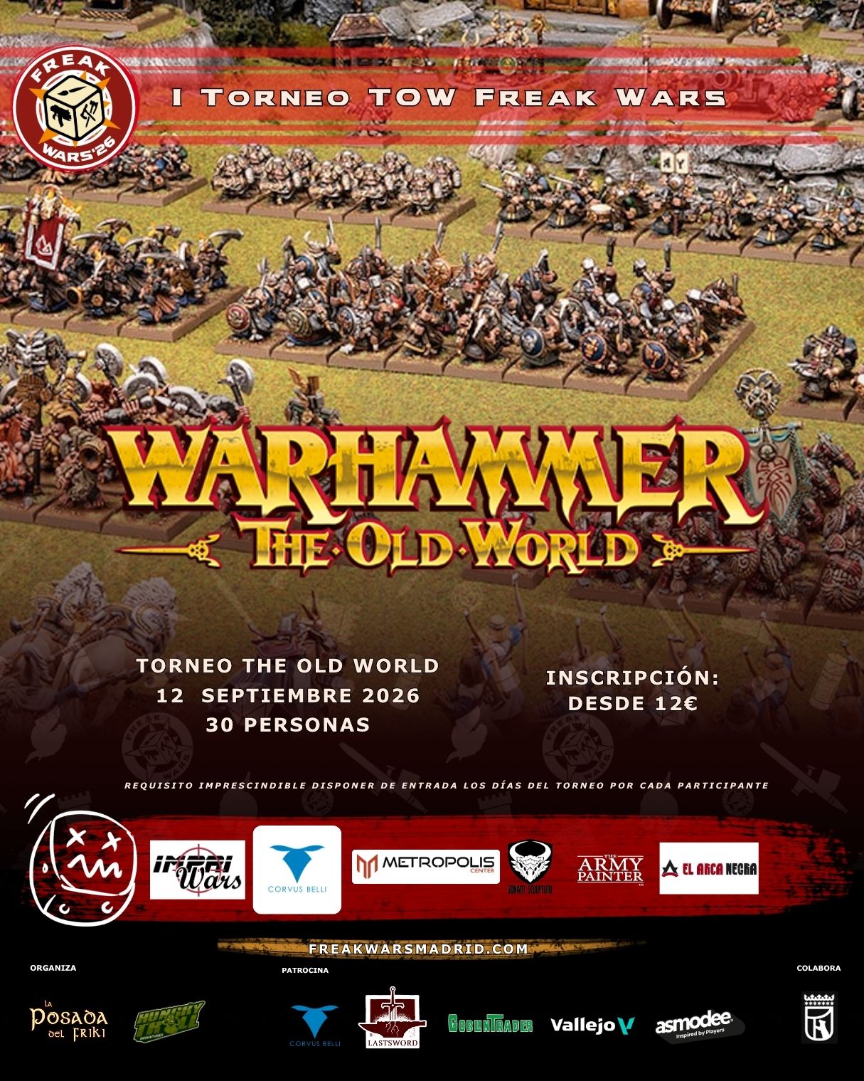 I Torneo The Old World Freak Wars