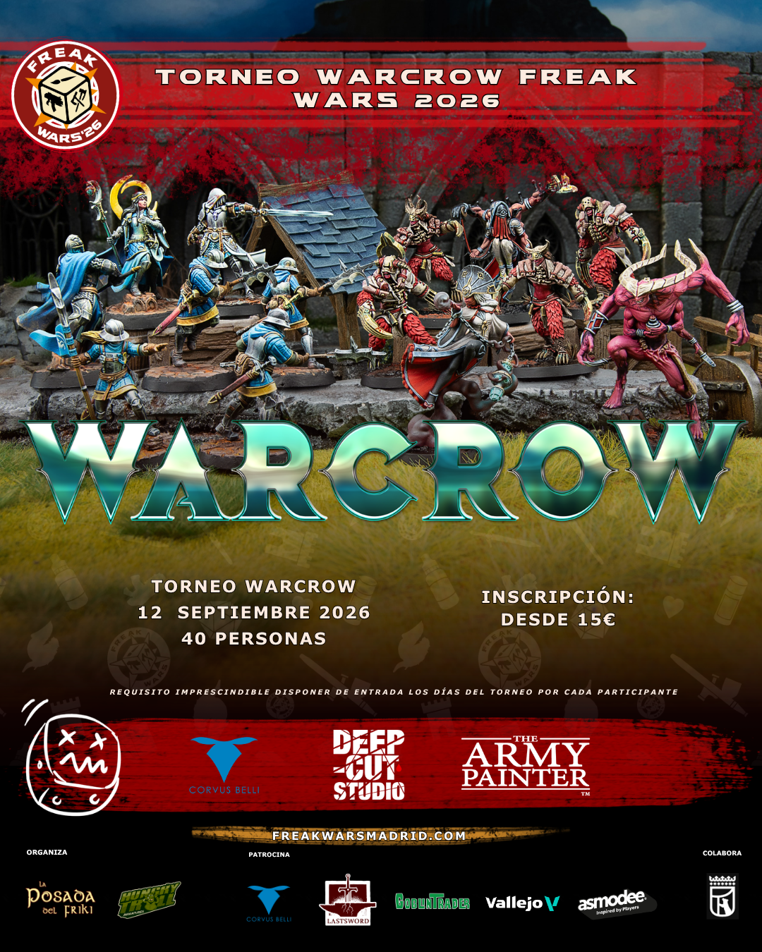 Torneo Warcrow Freak Wars 2026 