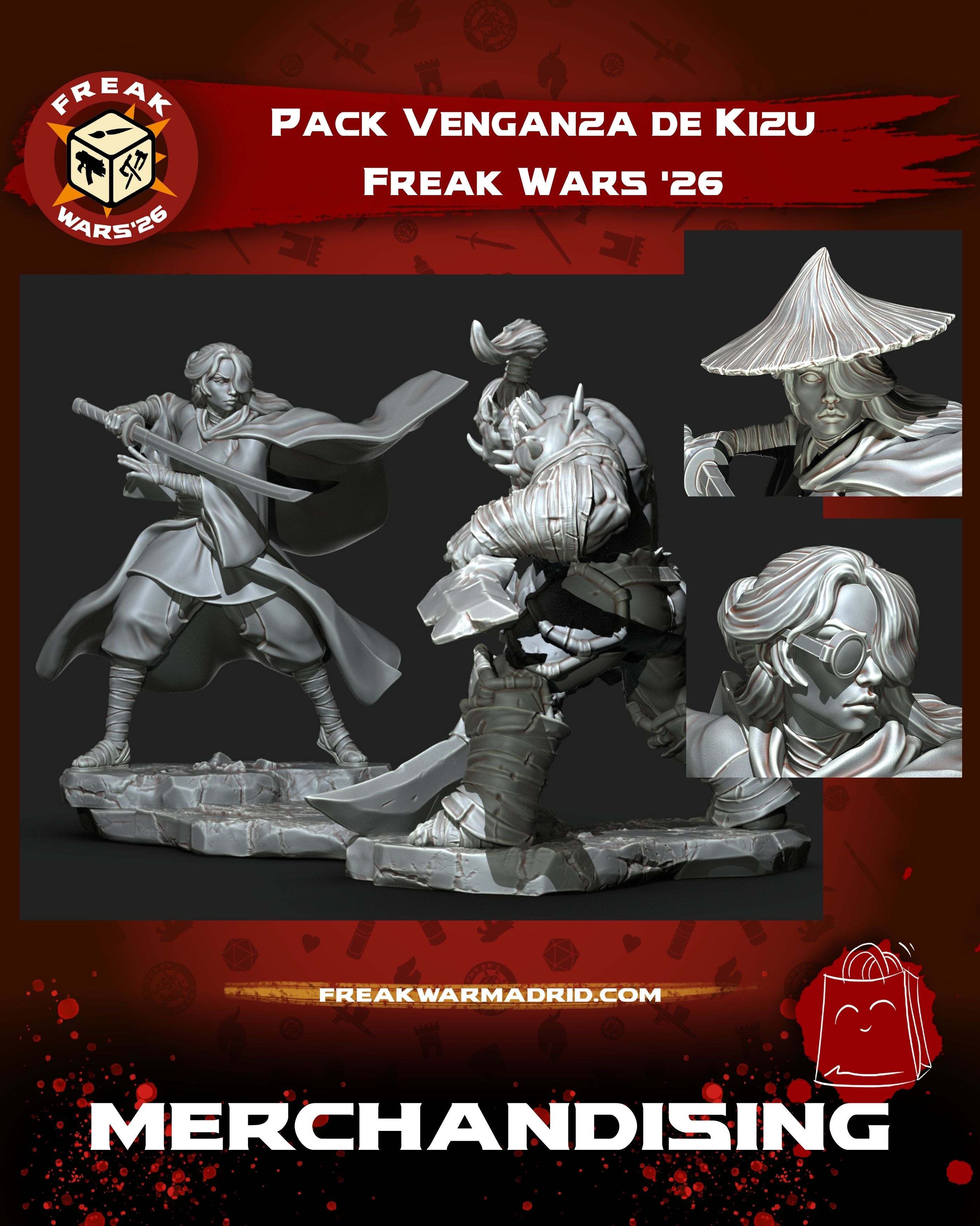 Pack Venganza de Kizu (Kizu + Revil + Gorro Exclusivo)