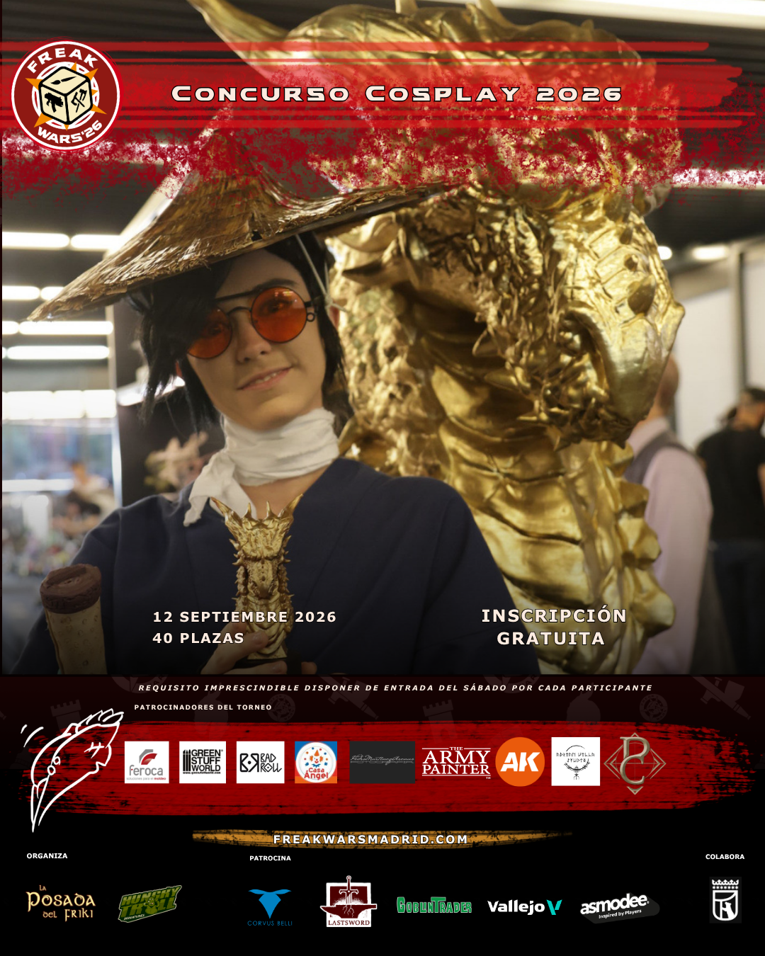 Concurso de Cosplay FW '26
