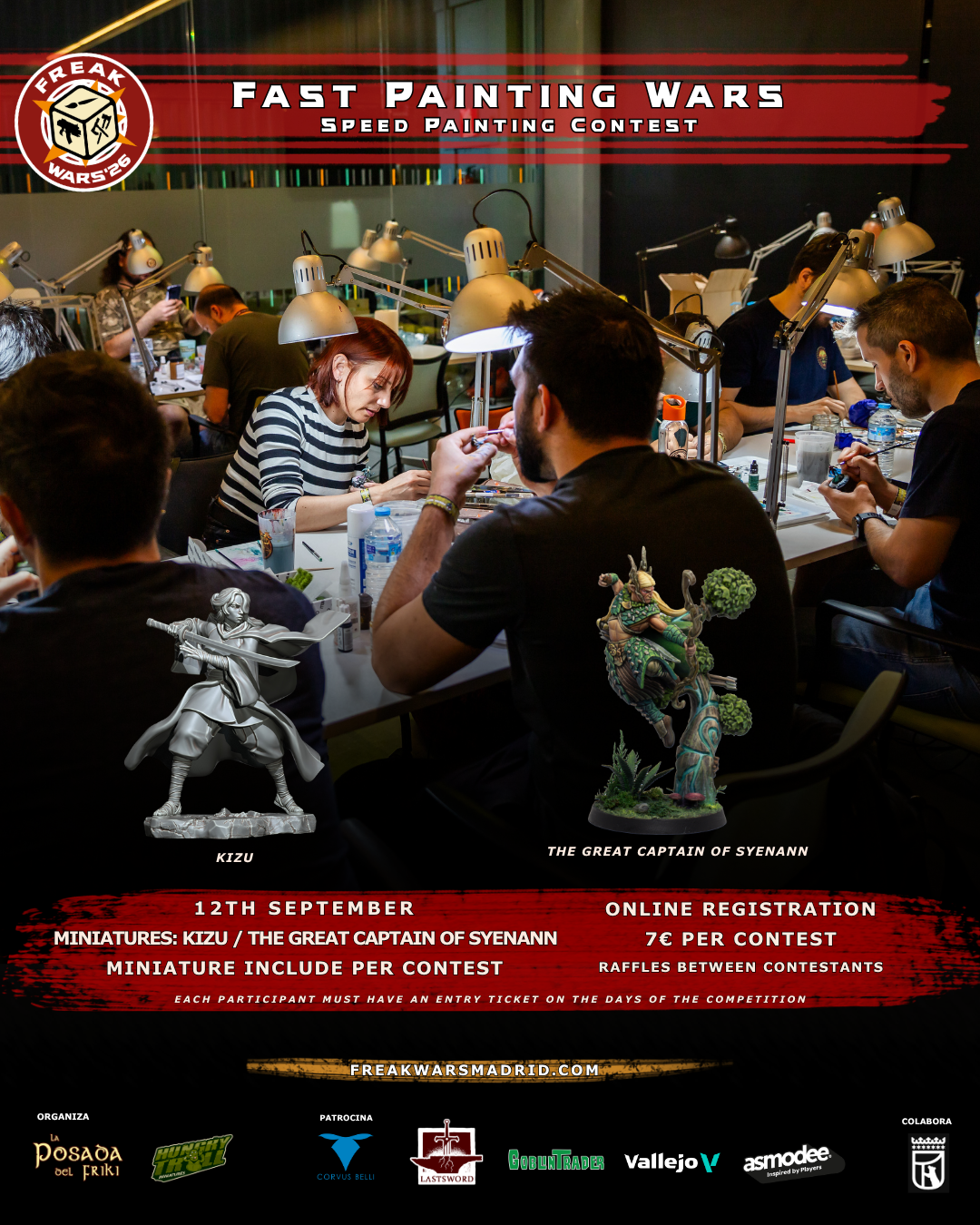 Freak Fast Painting Wars 2026 - Event miniature
