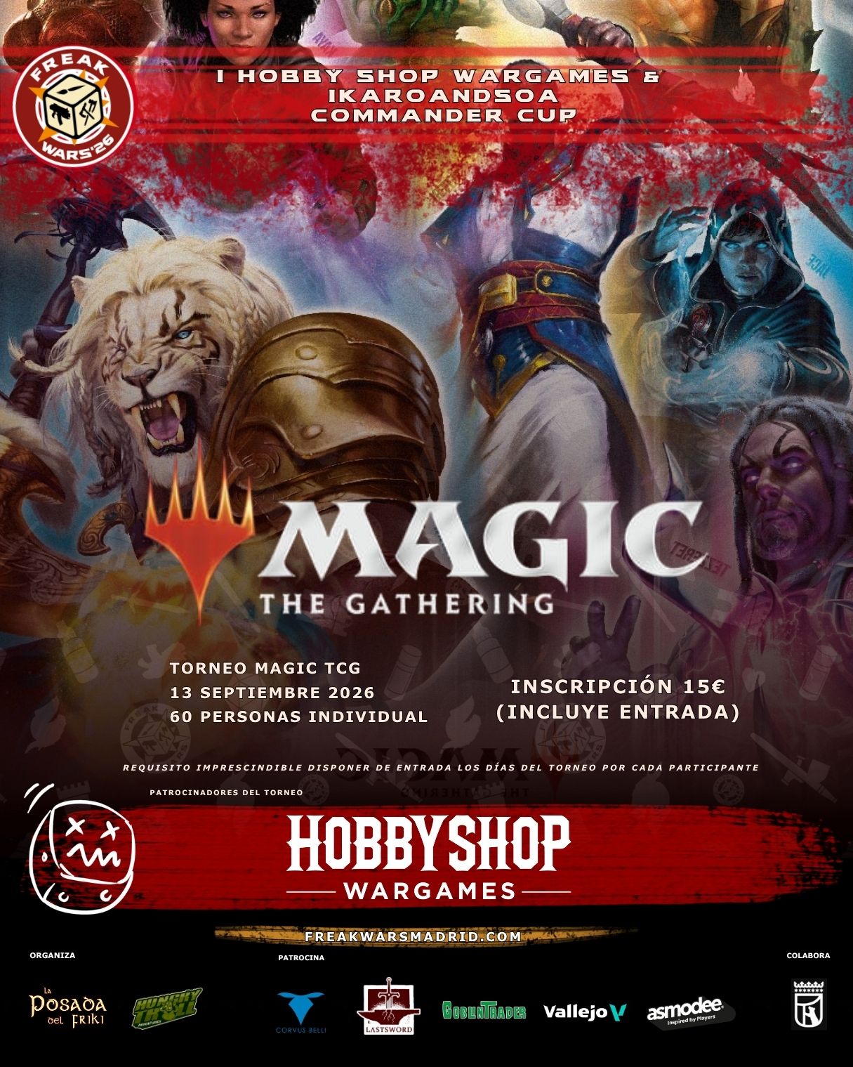 I Hobby Shop Wargames & Ikaroandsoa Magic Commander Cup