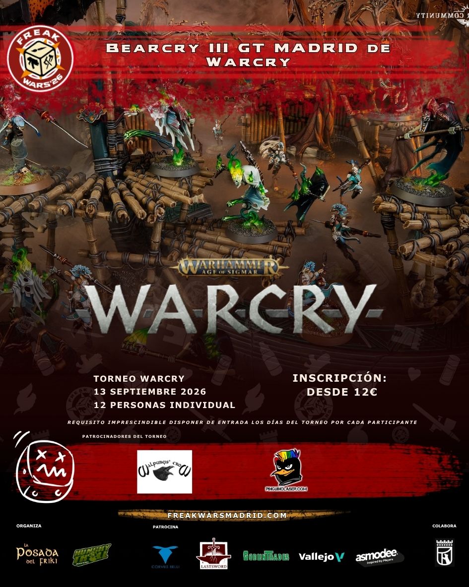 BearCry III GT Warcry Madrid
