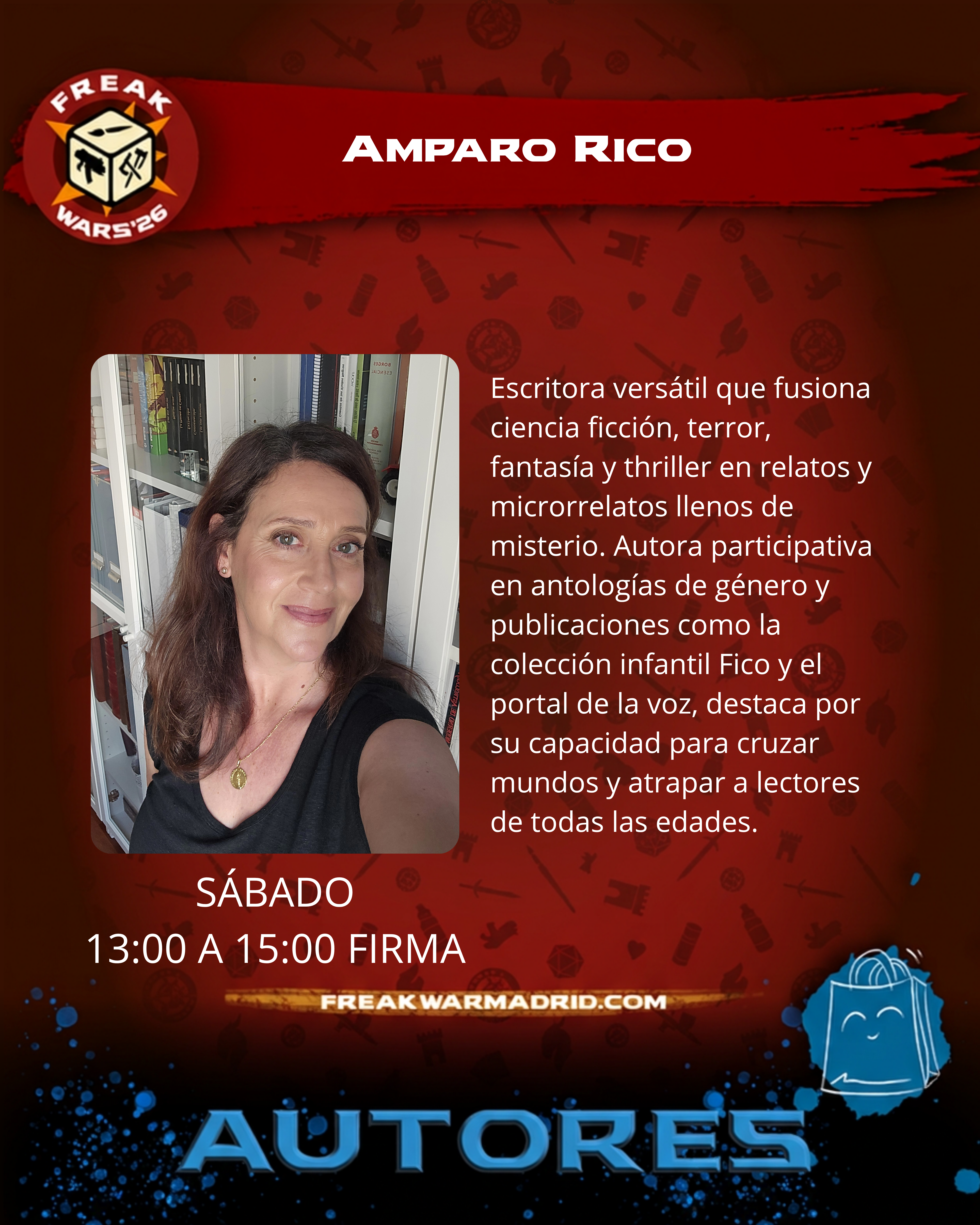 Book Signing: La cara oculta de la Luna. Eternidad I by Amparo Rico