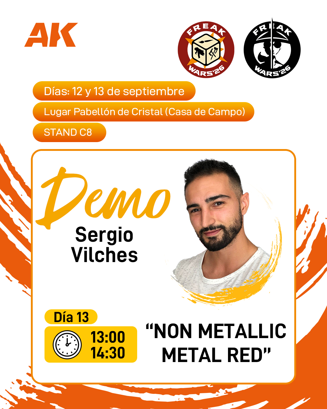 DEMO: NON METALLIC METAL RED