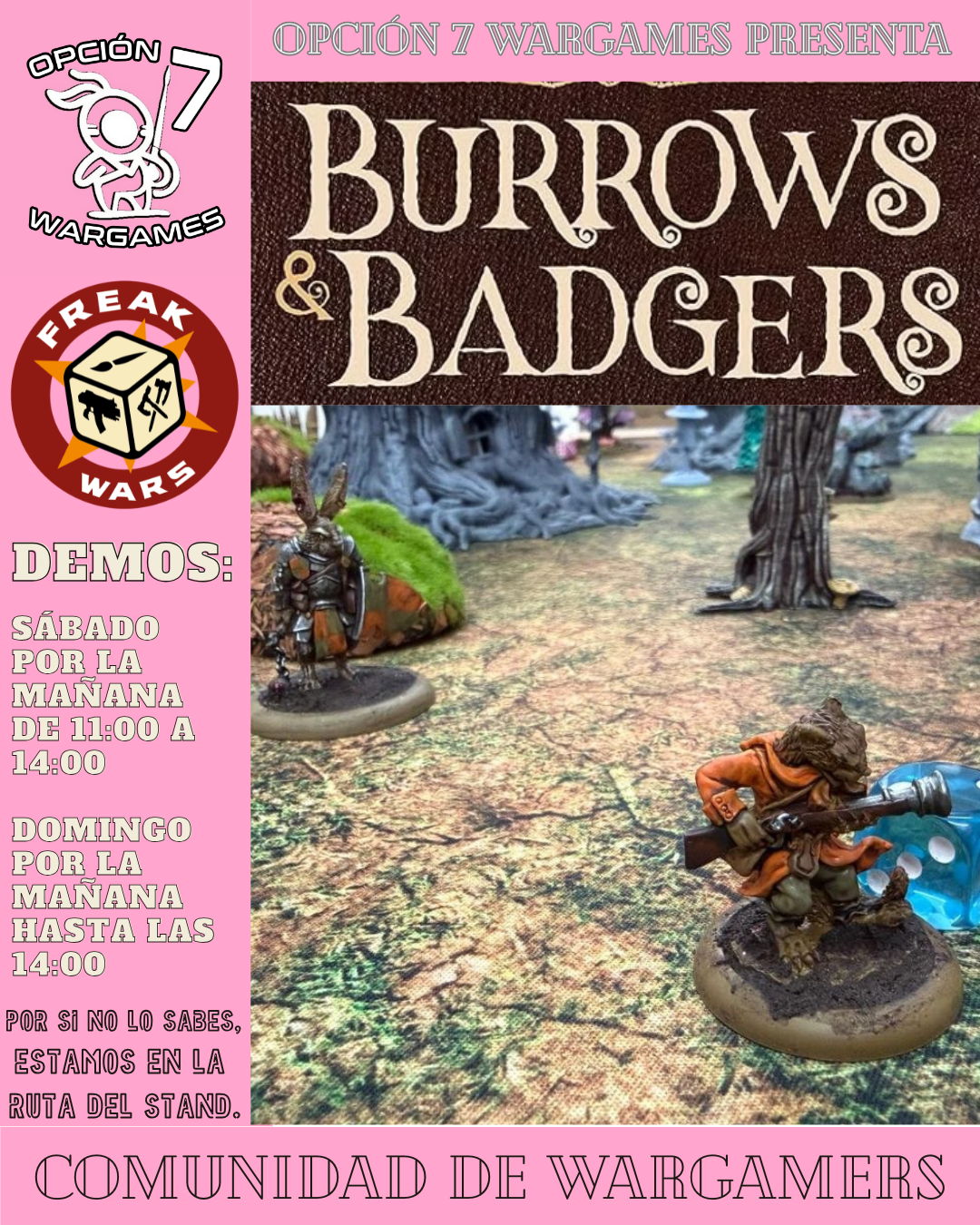Demos de The Chicago Way y Burrows & Badgers