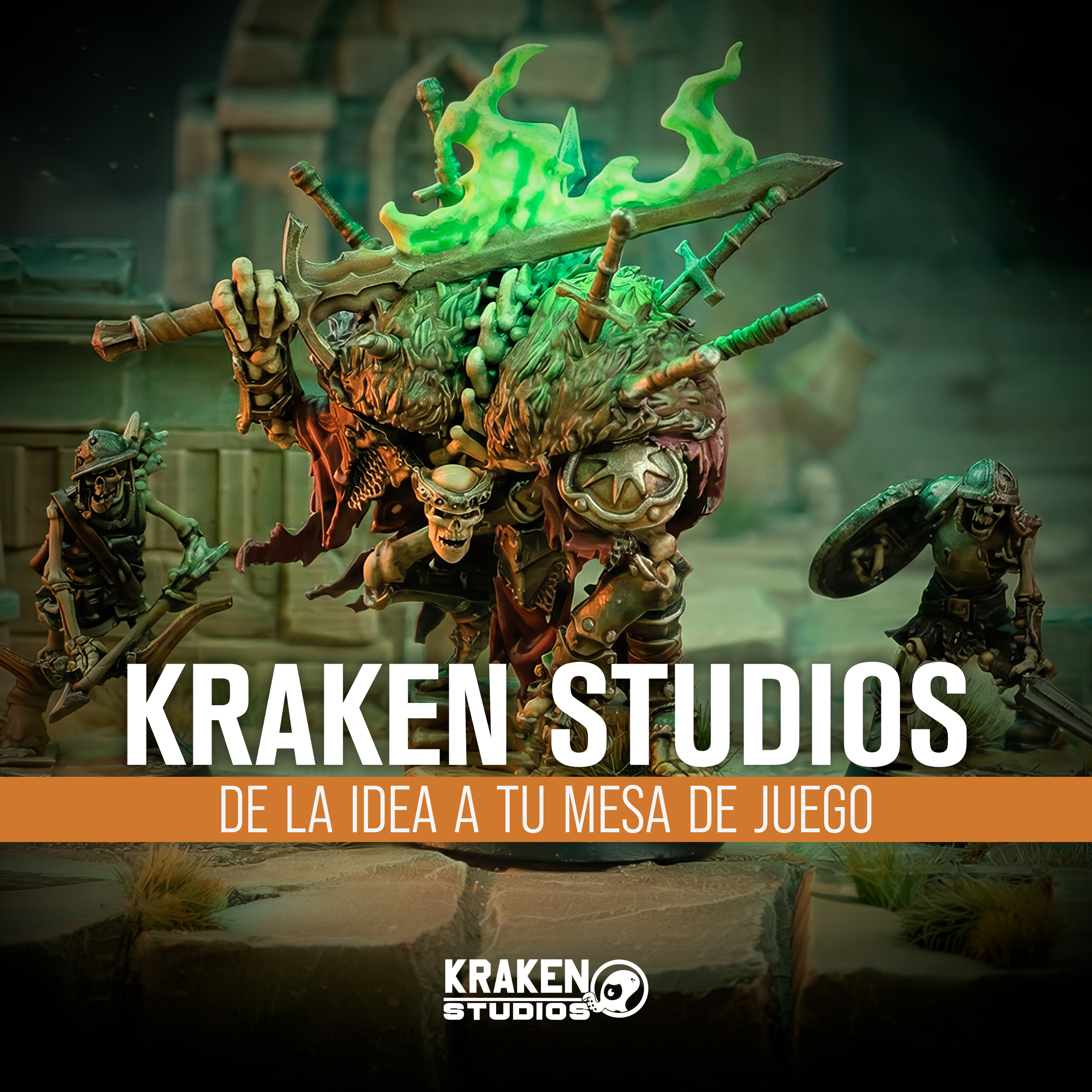 Kraken Studios: De la idea a tu mesa de juego