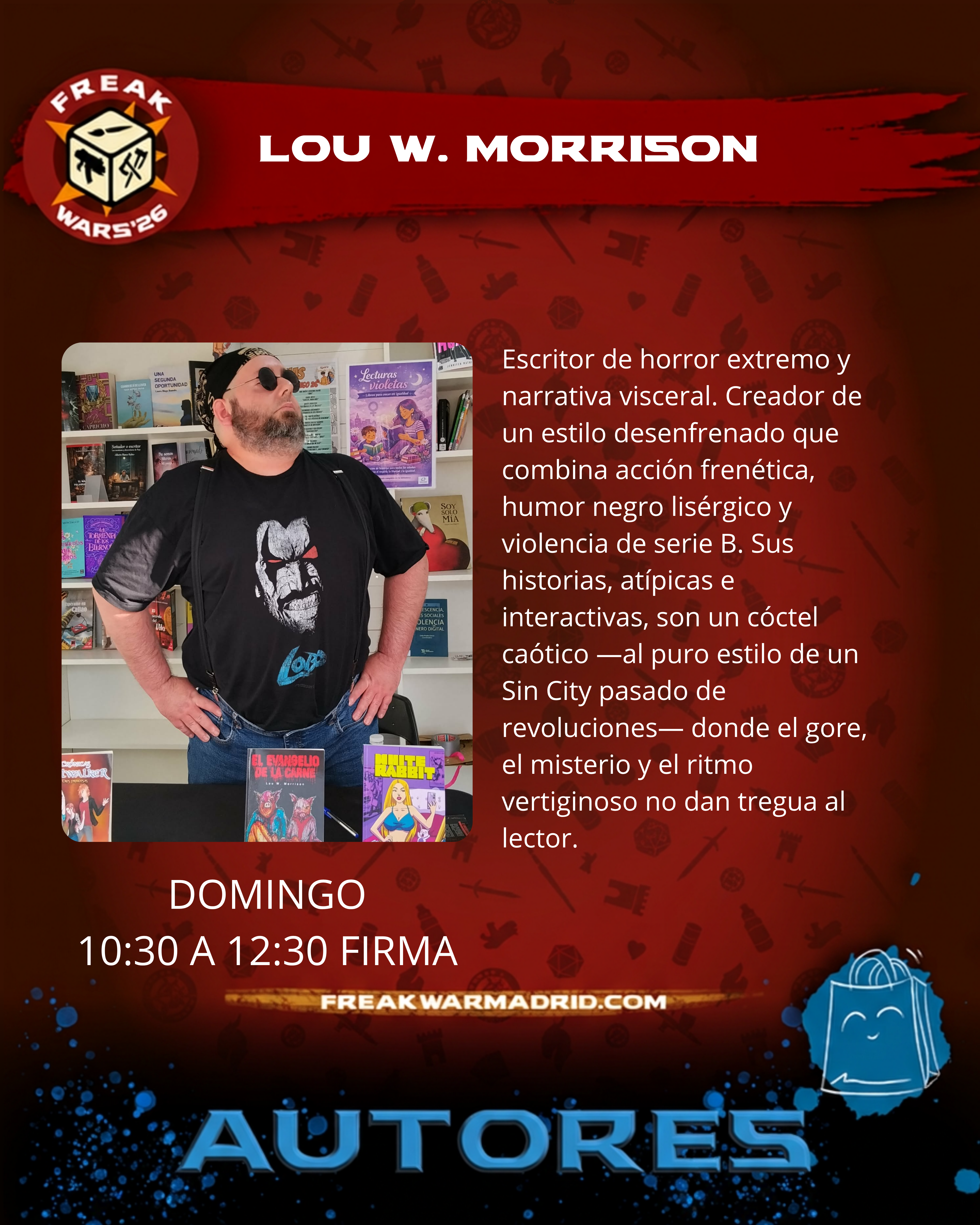 Book Signing: White Rabbit by Lou W. Morrison