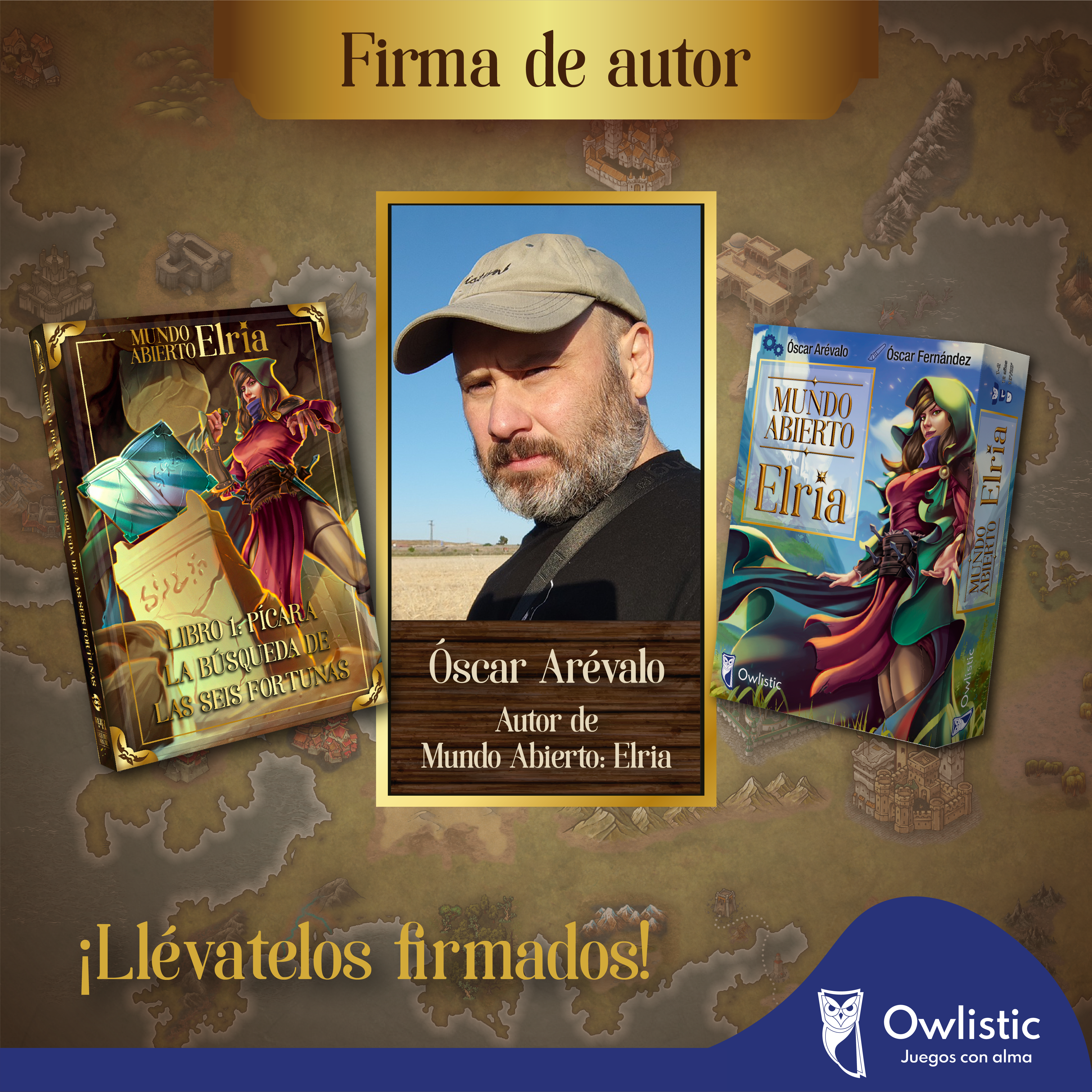 ¡Conoce a Óscar Arévalo, autor de Mundo Abierto: Elria!