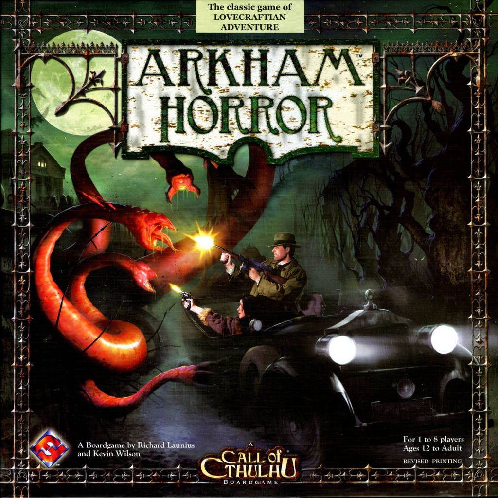 Partidas de La llamada de Cthulhu y Arkham Horror