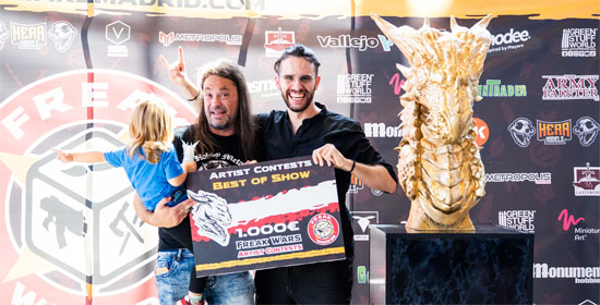 Fotos y listado de premios de Freak Artist Wars 2026