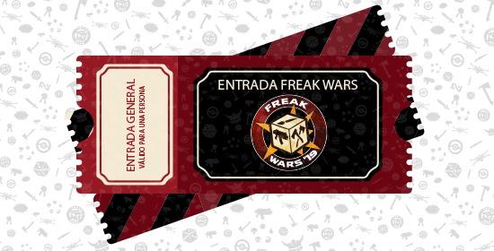 entrada freak wars 2019