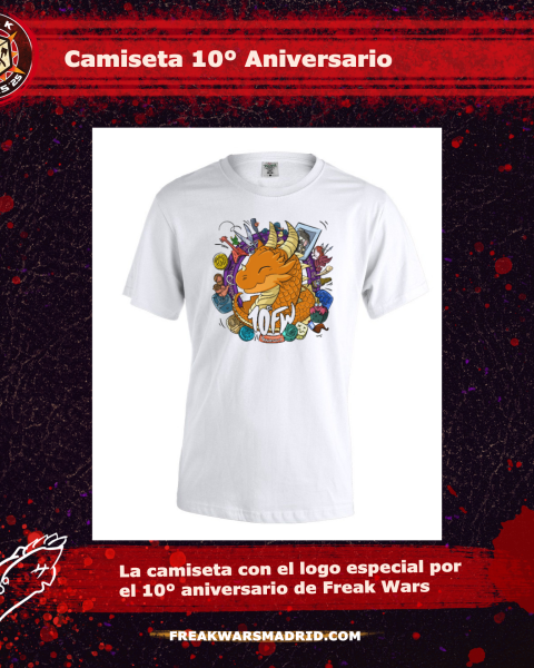 Camiseta Infantil 10 Aniversario