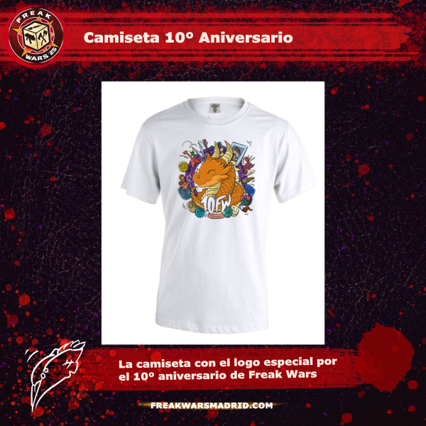 Camiseta Infantil 10 Aniversario