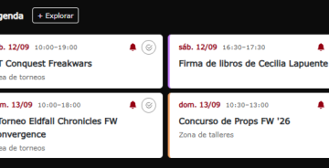 ¡Planifica tu visita y no te pierdas nada: Llega «Mi Agenda» a Freak Wars '26!